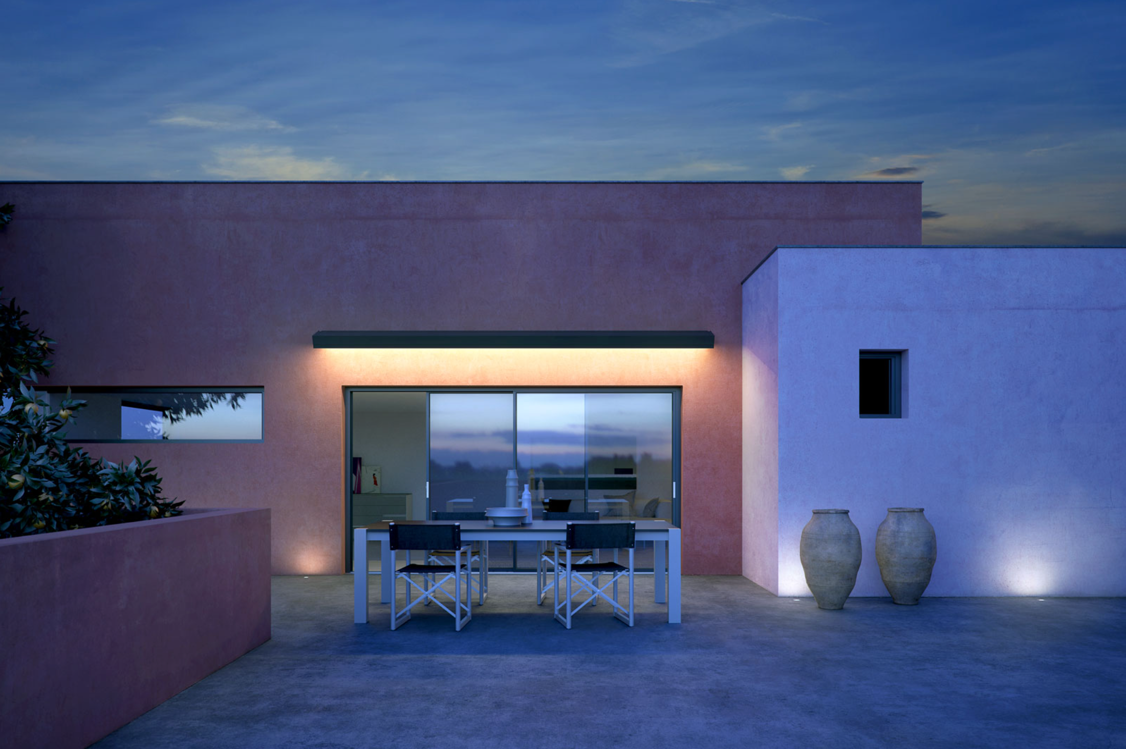 Tende da sole a bracci robuste e resistenti