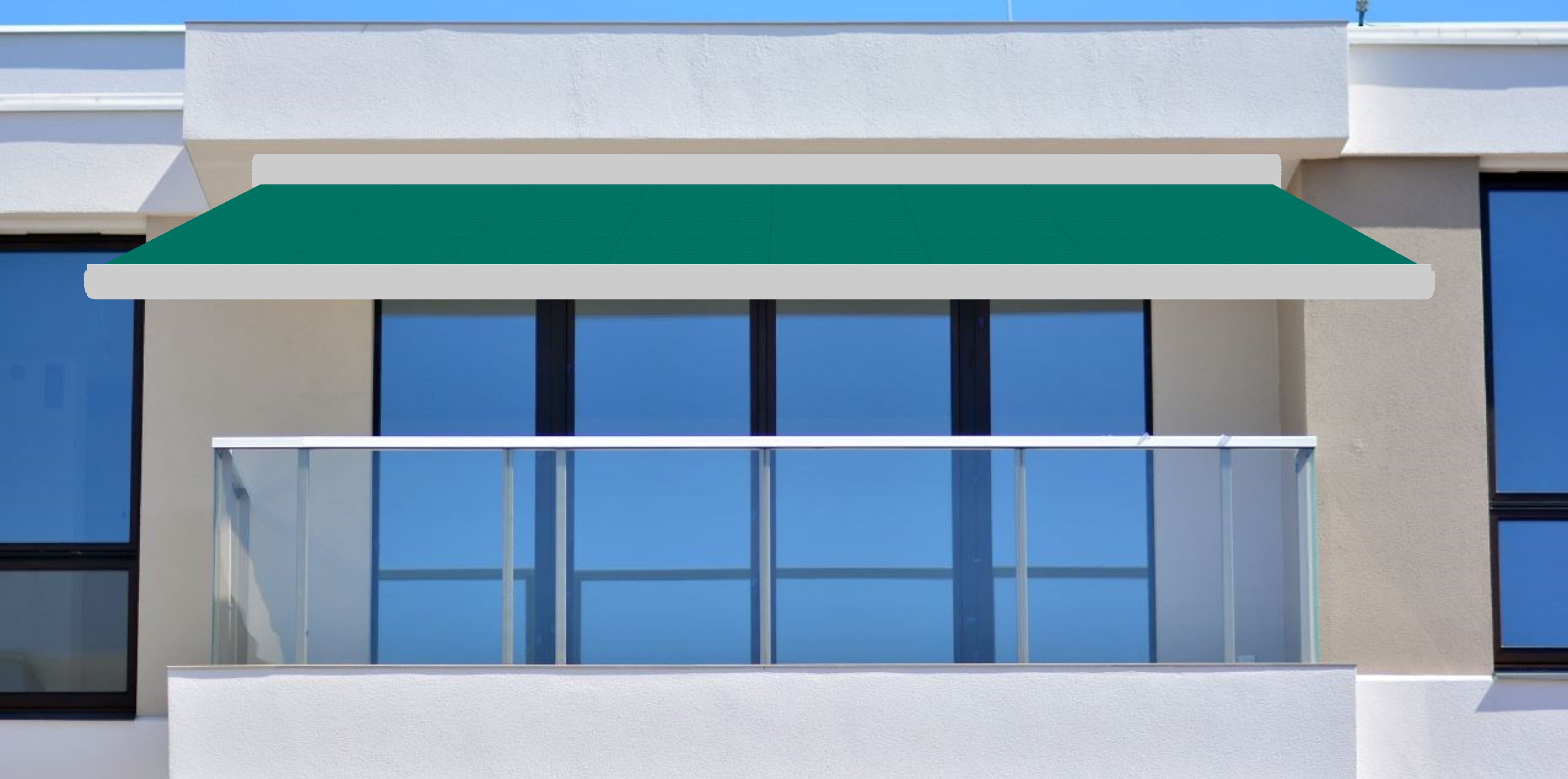 simulazione tenda da sole su balcone tempotest 8