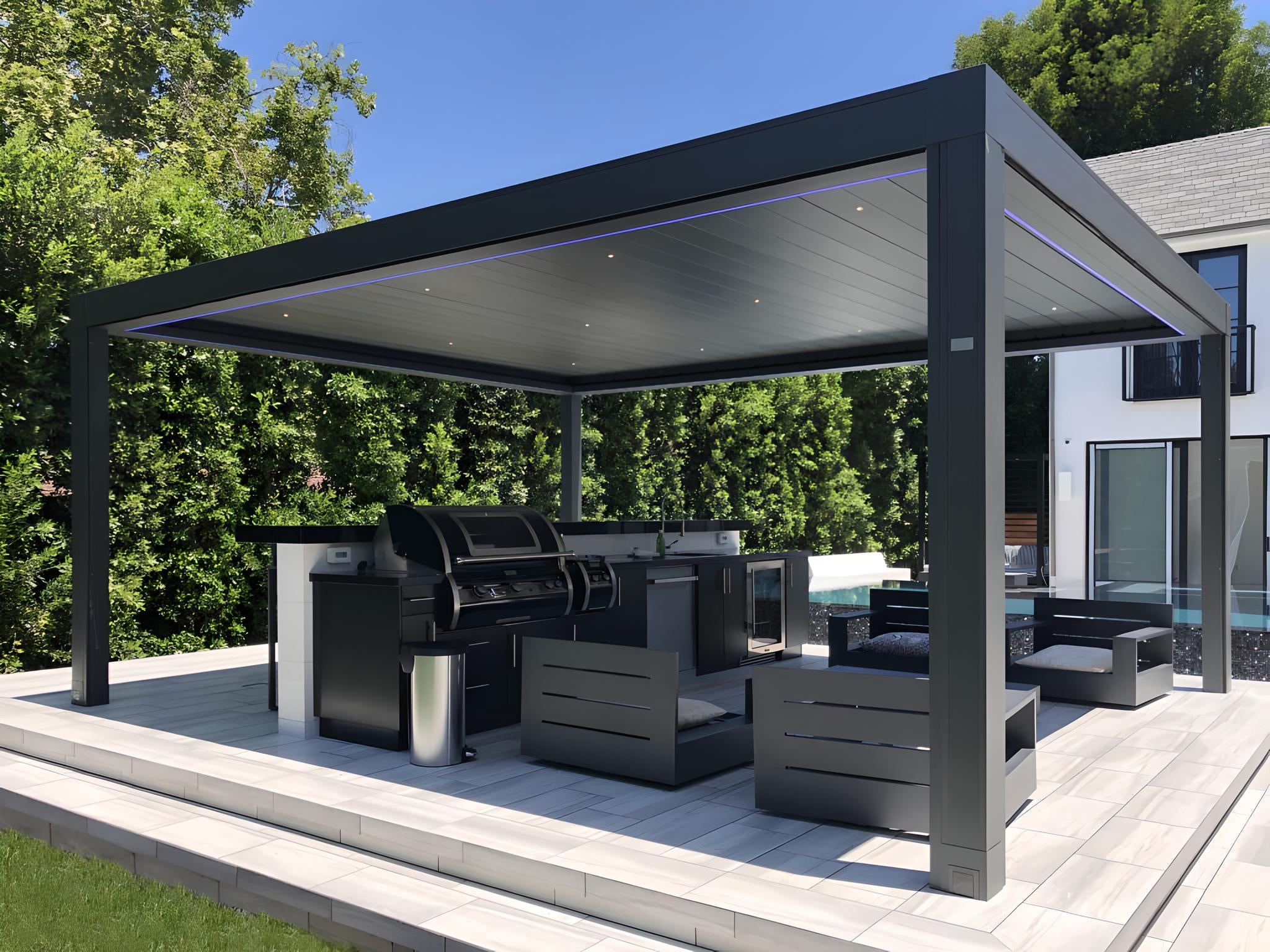 Opera - pergola bioclimatica Pratic