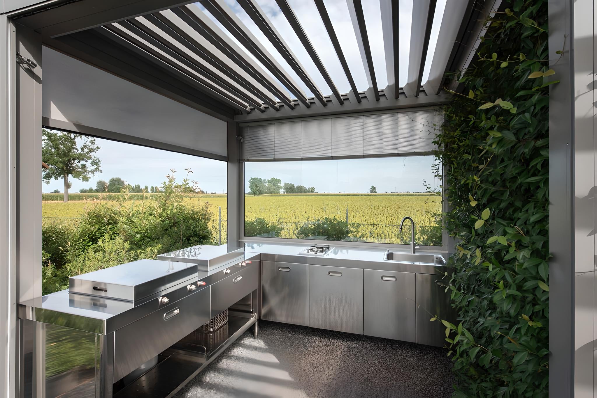 Opera - pergola bioclimatica Pratic