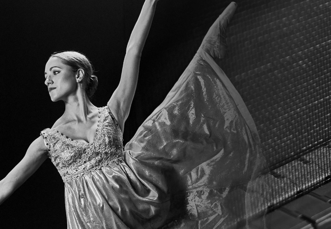 una zanzariera che è armoniosa come la danza classica