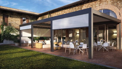 Nomo - pergola con telo scorrevole Pratic