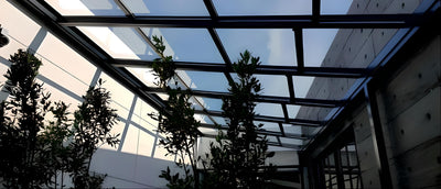 Paronamix - pergola con tetto panoramico in vetro
