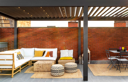 pergola bioclimatica gibus terrazzo a milano